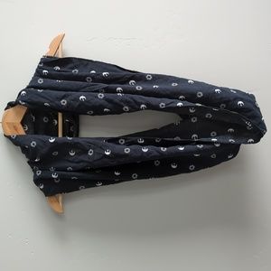 Her Universe Star Wars. Black rebel empire infinity scarf.
